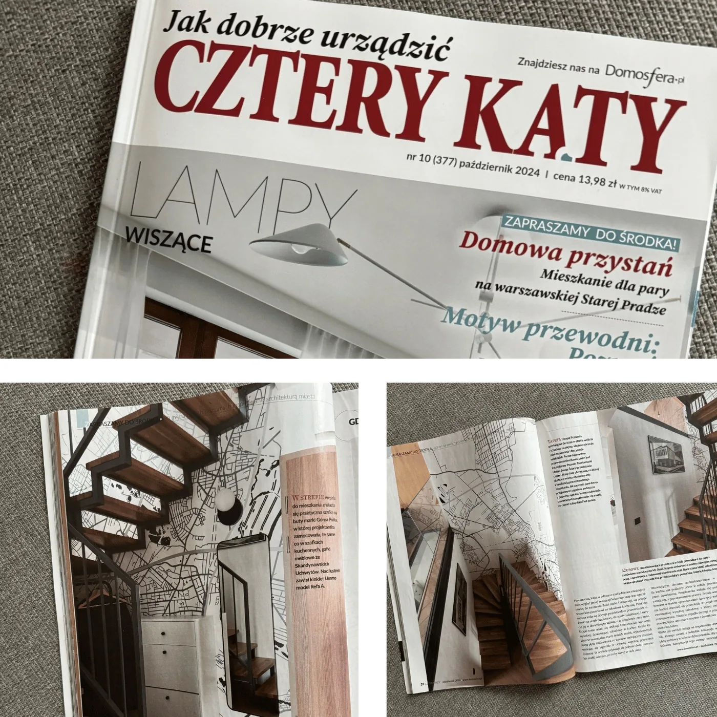 Realizacja MR STEEL w czasopiśmie Cztery Kąty — październik 2024