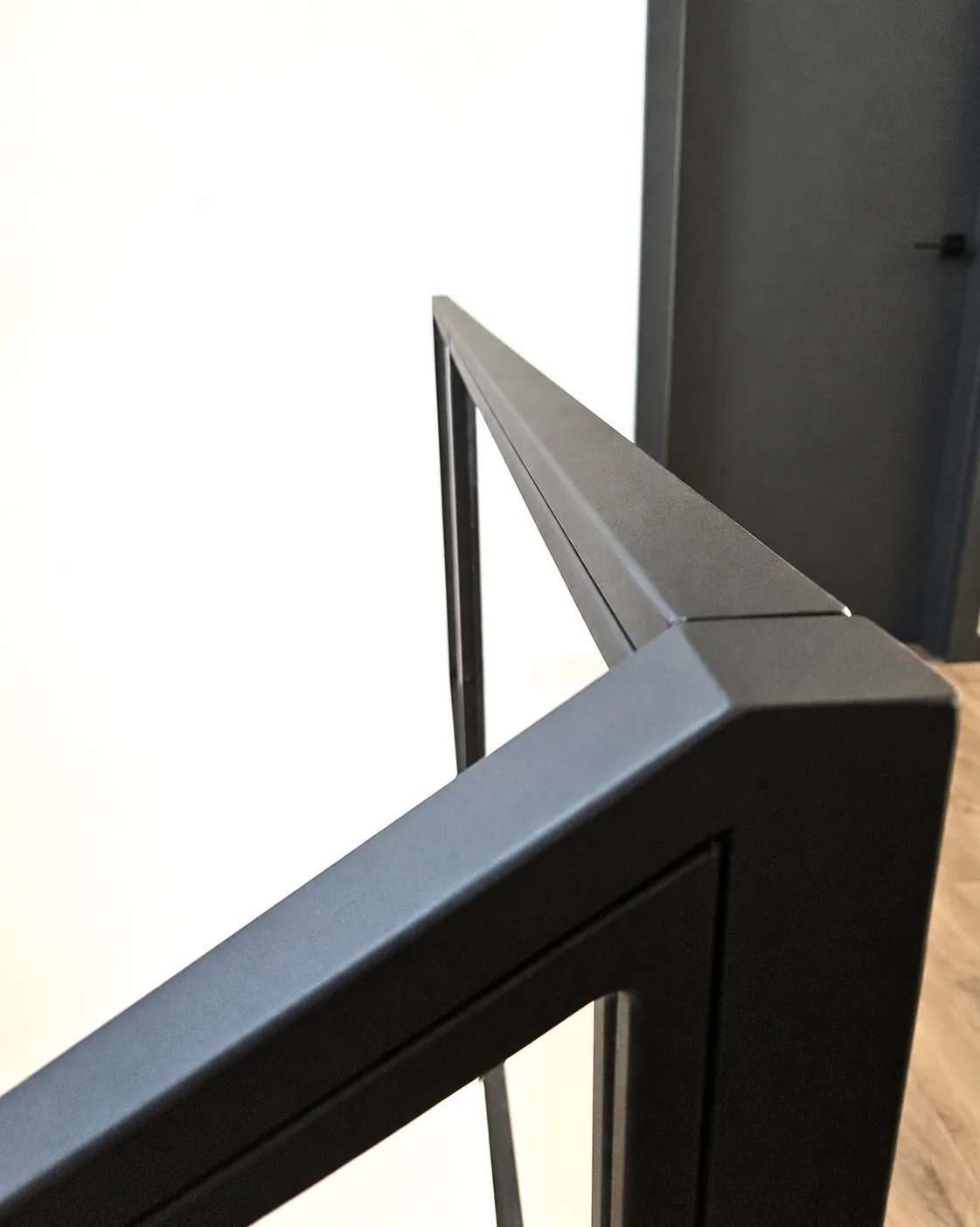 Detal wykończenia balustrady